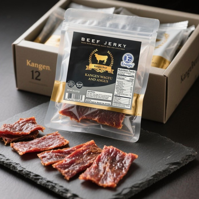 Kangen Wagyu™ Premium Jerky Set (12 packages)